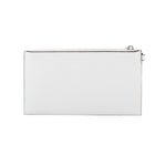 Michael Kors - Polished Studded Leather Wristlet Clutch - White Michael Kors