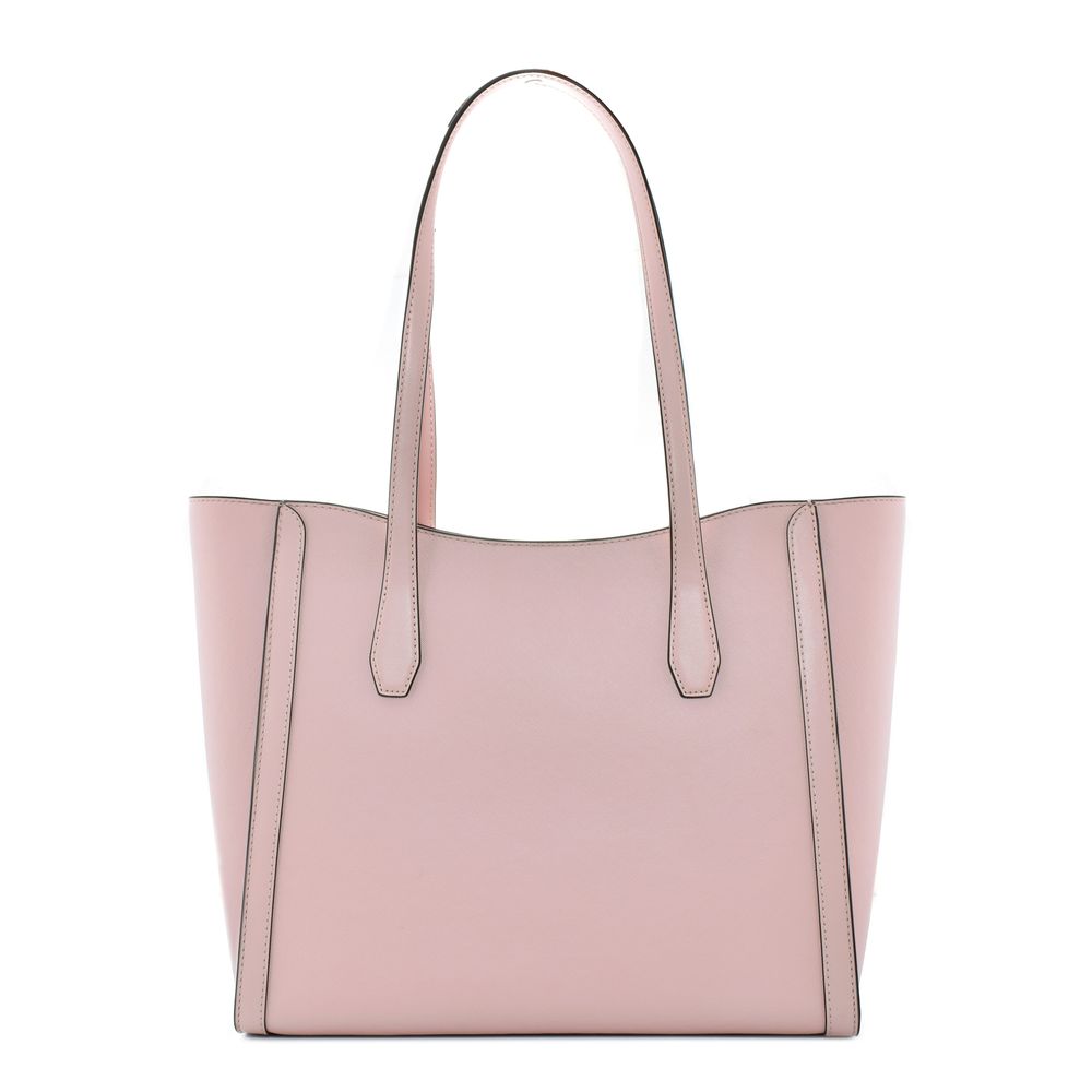 Michael Kors - Polished Structured Canvas Tote Bag - Powder Blush Michael Kors