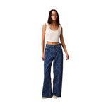 Calvin Klein Jeans - Low Rise Baggy Logo Print Denim Jeans - Blue Calvin Klein Jeans