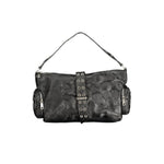 Desigual - Edgy Embossed Grommet Detail Shoulder Bag - Black Desigual