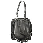 Desigual - Artistic Embossed Floral Mini Convertible Backpack - Black Desigual