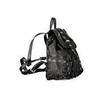 Desigual - Edgy Textured Polyethylene Short Backpack with Eyelets - Black Desigual