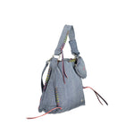Desigual - Playful Denim Leiria Shoulder Bag With Heart Charm - Blue Desigual