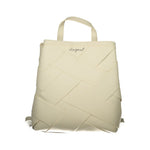 Desigual - Sleek Woven Texture PU Backpack - White Desigual