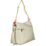 Desigual - Eclectic Braided Rope Handle PU Leather Shoulder Bag - Ecru Desigual