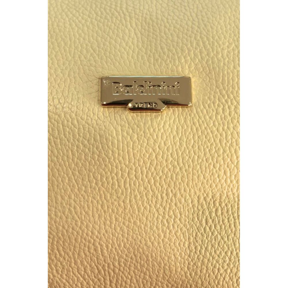 Baldinini Trend - Textured Cowhide Shoulder Clutch With Knot Detail - Yellow Baldinini Trend