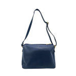 Baldinini Trend - Textured Cowhide Crossbody Bag - Blue Baldinini Trend