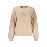 Calvin Klein - Relaxed Cotton Blend Logo Sweatshirt - Pink Calvin Klein