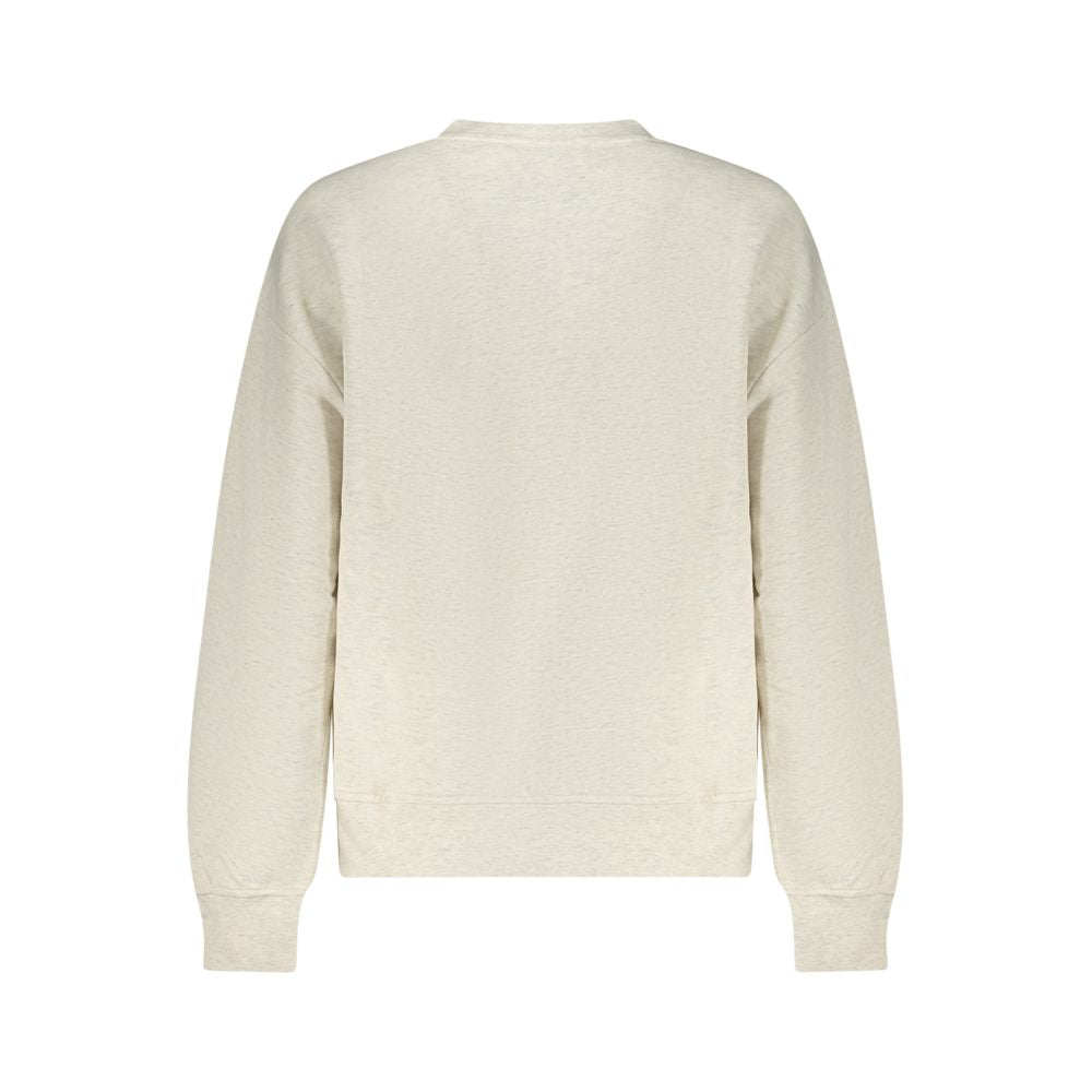 Calvin Klein - Refined Non-Brushed Cotton Crew Neck Sweatshirt - Gray Calvin Klein