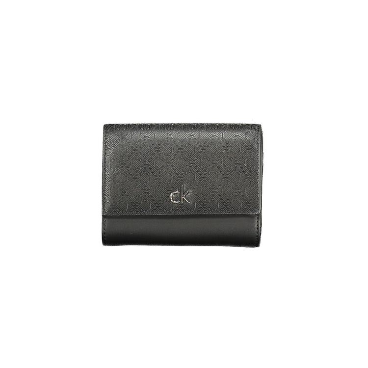Calvin Klein - Sleek Recycled Polyester Wallet with RFID Protection - Black Calvin Klein