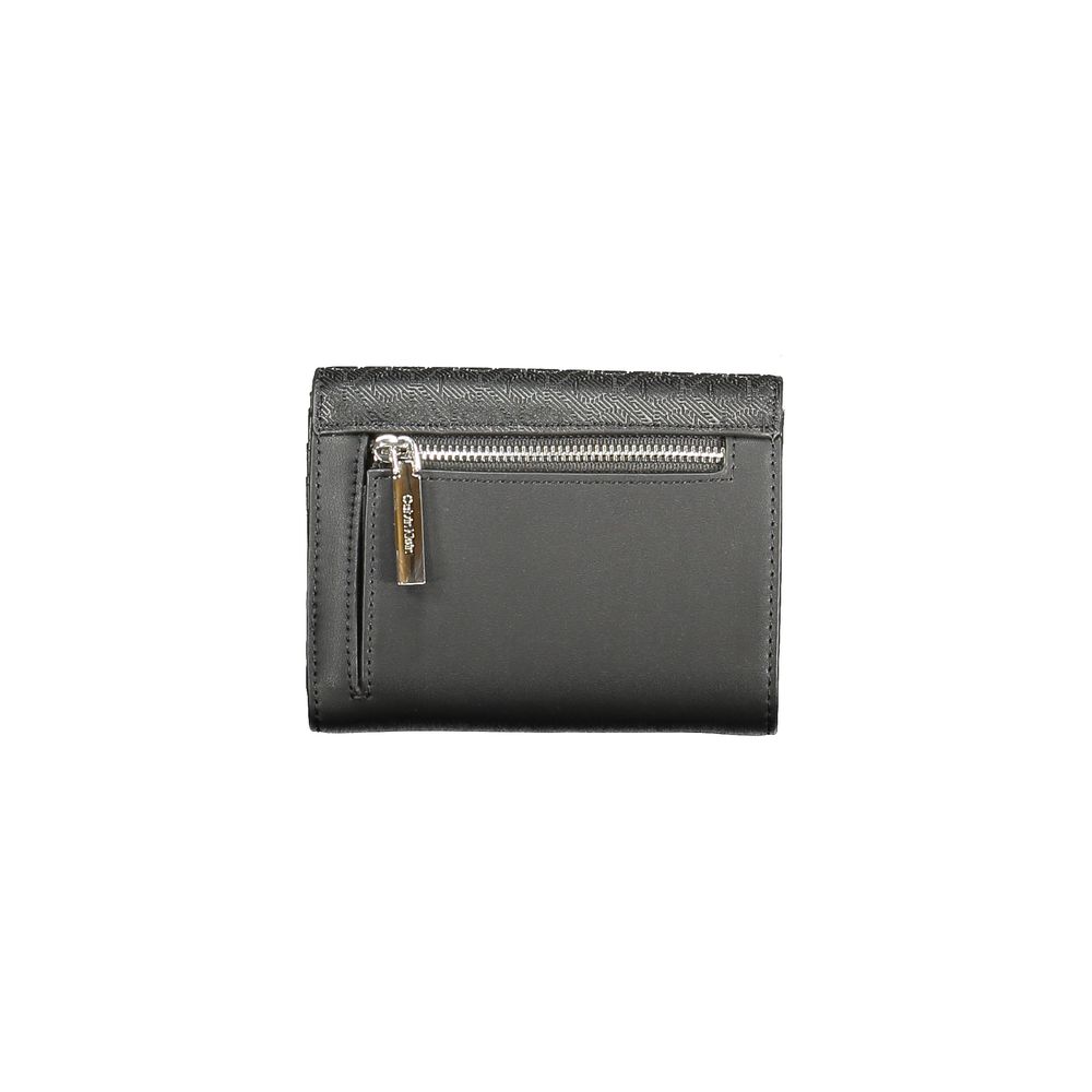 Calvin Klein - Sleek Recycled Polyester Wallet with RFID Protection - Black Calvin Klein