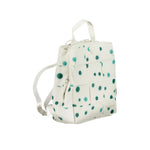Desigual - Playful Woven Polka Dot Backpack - White Desigual
