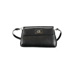 Calvin Klein - Structured Minimalist Recycled Polyester Shoulder Bag - Black Calvin Klein