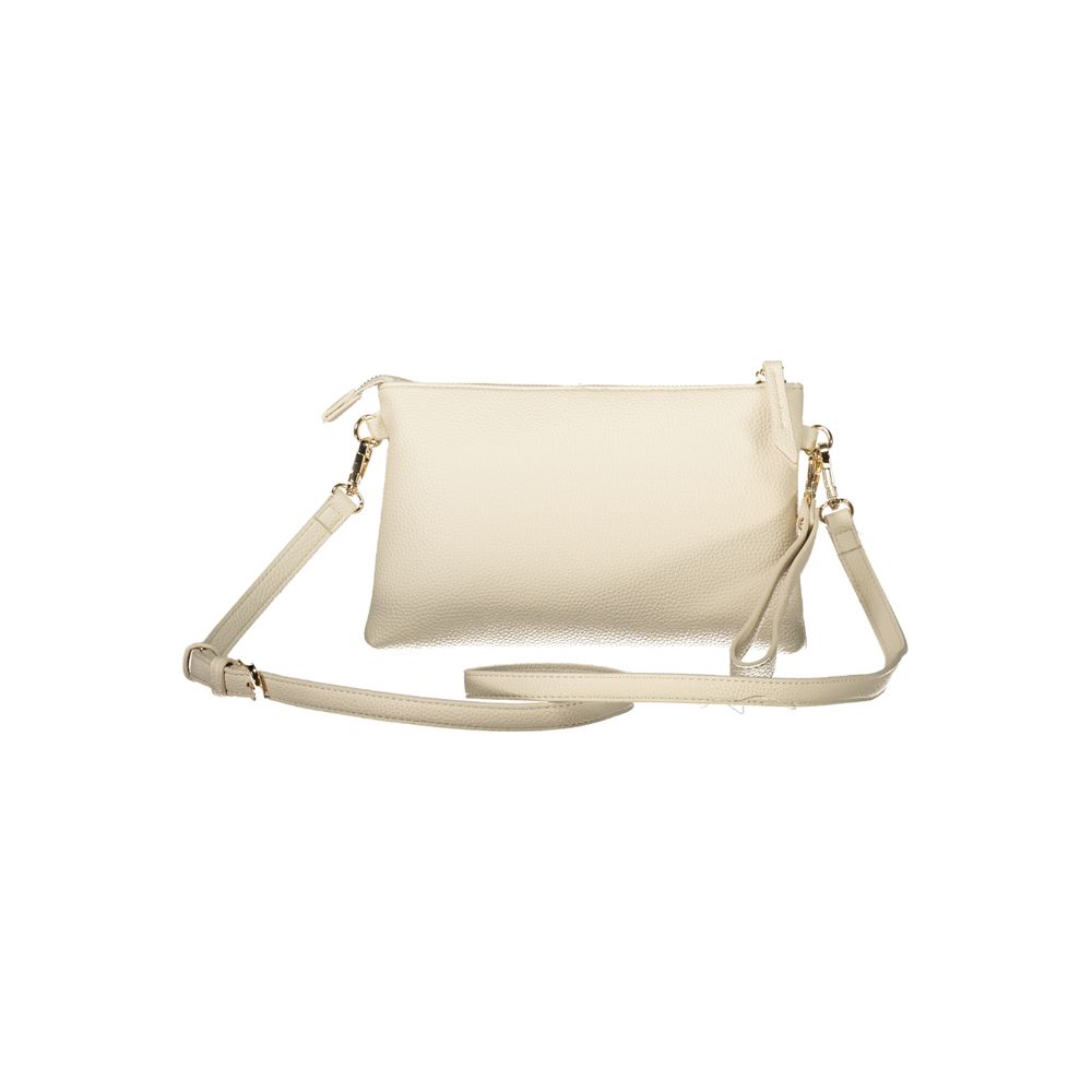 Valentino - Textured Polyethylene Crossbody Clutch - Beige Mario Valentino
