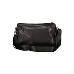 Laura Biagiotti - Sleek Textured Adjustable Shoulder Bag - Black Laura Biagiotti