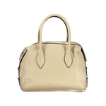Laura Biagiotti - Sophisticated Quilted PVC Top Handle Bag with Tassel - Beige Laura Biagiotti
