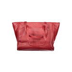 Laura Biagiotti - Bold Studded PVC Tote Handbag - Red Laura Biagiotti