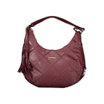 Laura Biagiotti - Chic Quilted PVC Shoulder Bag With Tassel Detail - Red Laura Biagiotti