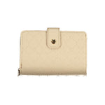 Laura Biagiotti - Chic Studded Textured Wallet - Beige Laura Biagiotti