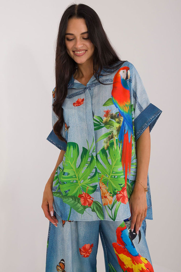  Shirt met korte mouwen model 198371 Italy Moda 