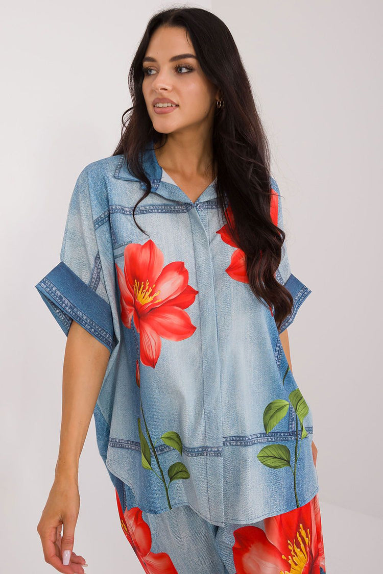  Model 198386 shirt met korte mouwen Italy Moda 