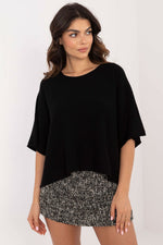  Short sleeve sweater model 202705 Italy Moda 