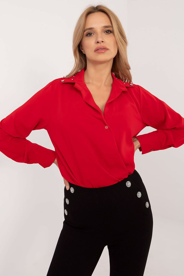  Shirt met lange mouwen model 203400 Italy Moda 