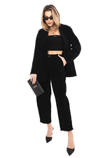  corduroy trousers model 225001 Rue Paris 