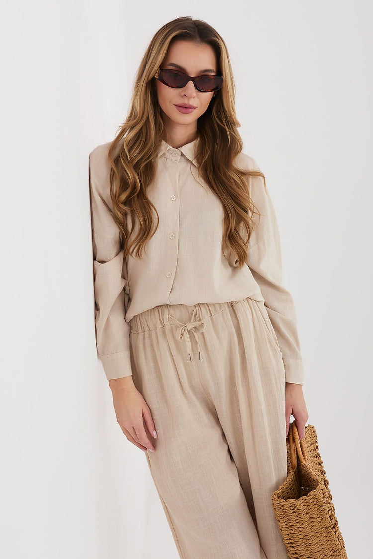  Model shirt met lange mouwen 225516 Italy Moda 